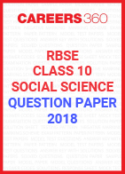 RBSE 10th Social Science Question Papers 2018