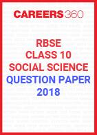 RBSE 10th Social Science Question Papers 2018