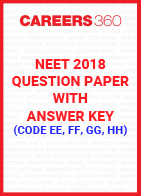 NEET 2018 Question Paper with Answer Key (Code EE, FF, GG, HH)