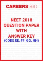 NEET 2018 Question Paper with Answer Key (Code EE, FF, GG, HH)