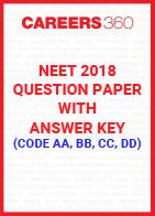 NEET 2018 Question Paper with Answer Key (Code AA, BB, CC, DD)