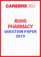 RUHS Pharmacy Question Paper 2019