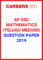AP SSC Mathematics (Telugu Medium) Question Paper 2019