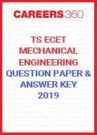 TS ECET Question Paper and Answer Key Mechanical Engineering 2019