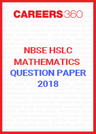 NBSE HSLC Mathematics Question Papers 2018