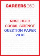 NBSE HSLC Social Science Question Papers 2018