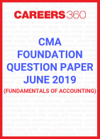 CMA Foundation Question Paper June 2019- Fundamentals of Accounting