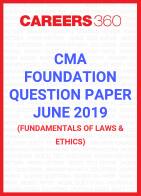 CMA Foundation Question Paper June 2019- Fundamentals of Laws and Ethics