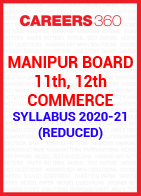 Manipur Board 11th, 12th Commerce Syllabus 2020-21 (Reduced)