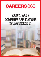 CBSE Class 9 Computer Applications Syllabus 2020-21