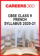 CBSE Class 9 French Syllabus 2020-21