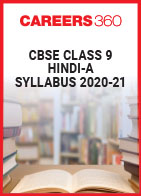 CBSE Class 9 Hindi-A Syllabus 2020-21