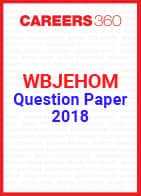 WB JEHOM 2018 Question paper