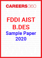 FDDI AIST B.Des Sample Paper 2020