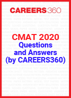CMAT 2020 Questions and Answers by Careers360