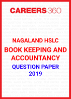 Nagaland HSLC Book Keeping and Accountancy Question Paper 2019