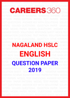 Nagaland HSLC English Question Paper 2019