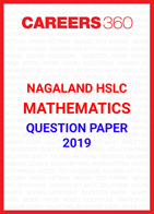 Nagaland HSLC Mathematics Question Paper 2019