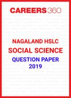 Nagaland HSLC Social Science Question Paper 2019