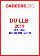 DU LLB 2019 Question Paper