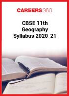 CBSE 11th Geography Syllabus 2020-21