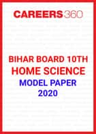 Bihar Board 10th Home Science Model Paper 2020