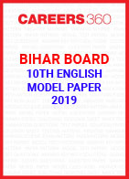 Bihar Board 10th English Model Paper 2019