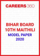 Bihar Board 10th Maithili Model Paper 2020