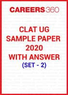 CLAT Sample Paper 2020 with answers Set - 2