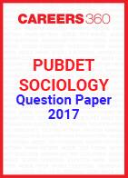 PUBDET Sociology Question Paper 2017