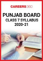 Punjab Board Class 7 Syllabus