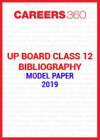 UP Board Class 12 Bibliography Model Paper 2019