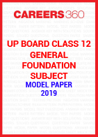 UP Board Class 12 General Foundation Subject Model Paper 2019