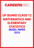 UP Board Class 12 Mathematics and Elementary Statistics Model Paper 2019