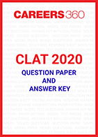 CLAT UG Question Paper and Answer key 2020