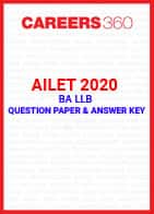 AILET 2020 Question Paper (BA LLB)