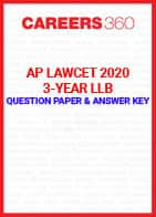 AP LAWCET 2020 3-year LLB Question Paper and Answer Key