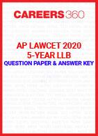 AP LAWCET 2020 5-year LLB Question Paper and Answer Key