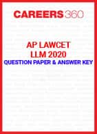 AP LAWCET 2020 LLM Question Paper and Answer Key