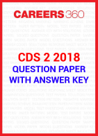 CDS 02 2018 Question Paper With Answer Key