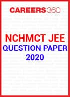 NCHMCT JEE 2020 question paper