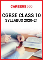 CGBSE Class 10 Syllabus 2020-21