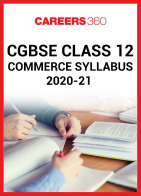 CGBSE Class 12 Commerce Syllabus 2020-21