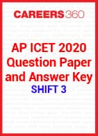 AP ICET 2020 Question Paper and Answer Key- Shift 3