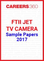 FTII JET Sample Papers TV Camera 2017