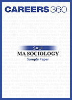 SAU MA Sociology Sample Paper