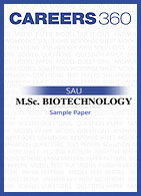 SAU MSc Biotechnology Sample Paper
