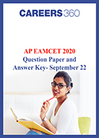 AP EAMCET 2020 Question Paper and Answer Key- September 22