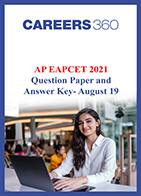 AP EAPCET 2021 Question Paper and Answer Key- August 19