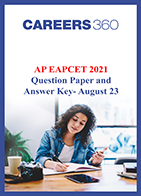 AP EAPCET 2021 Question Paper and Answer Key- August 23